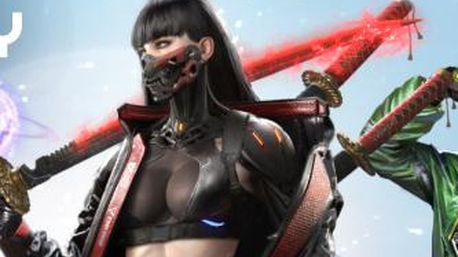 Project Entropy character in combat stance with sword drawn