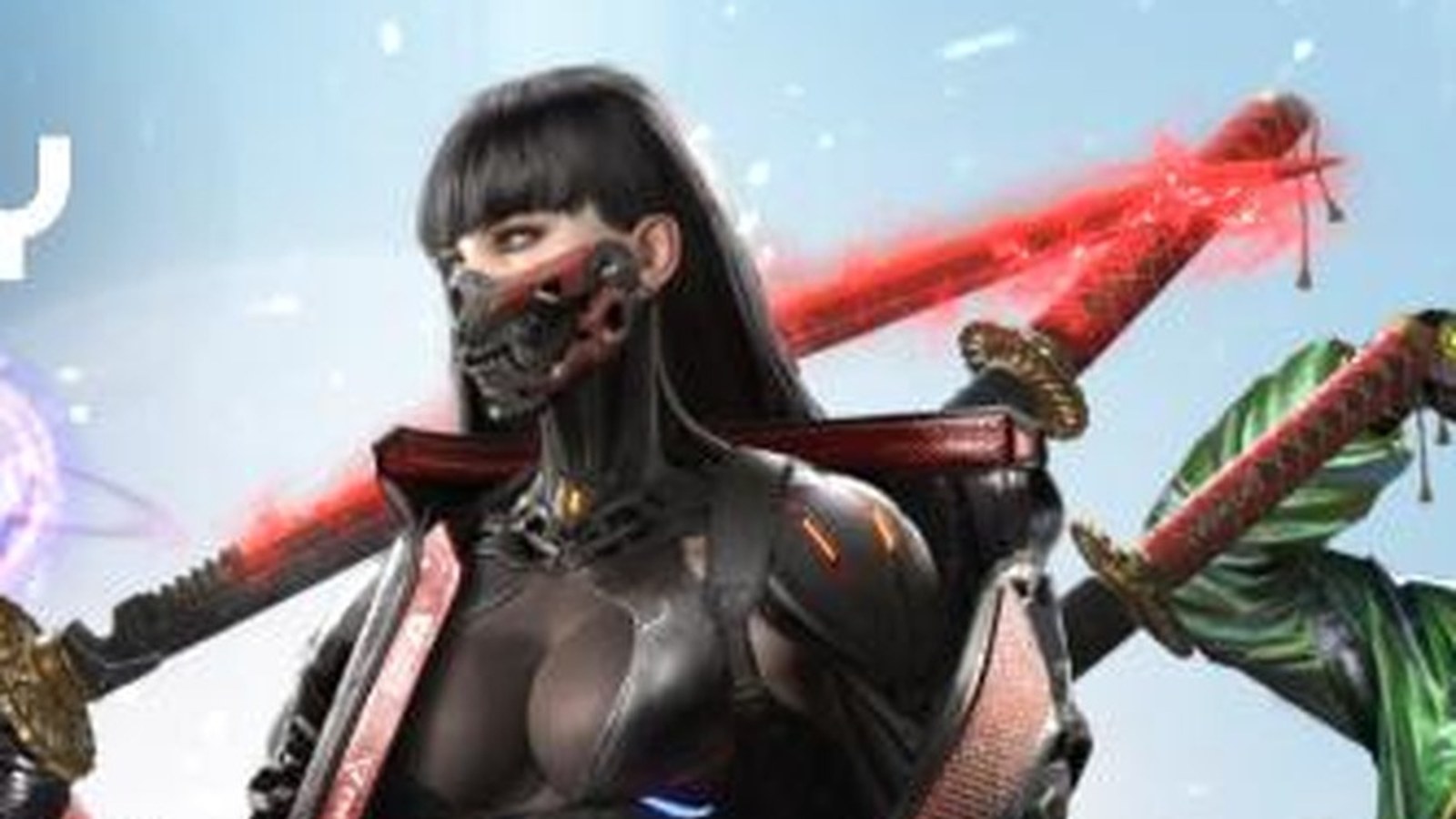 Project Entropy armored character with dual blades