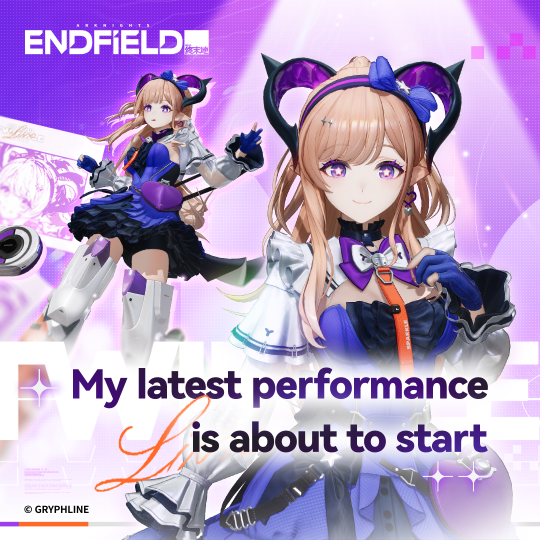 Arknights: Endfield promoted game advertisement