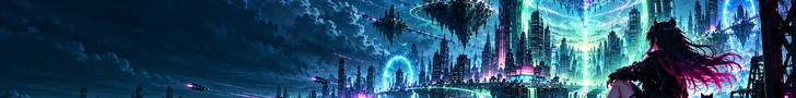 NTE connected worlds beneath a neon sky