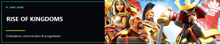 Rise of Kingdoms editorial banner